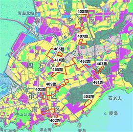 青岛新开穿行老街道微公交 串起鱼山路大学路