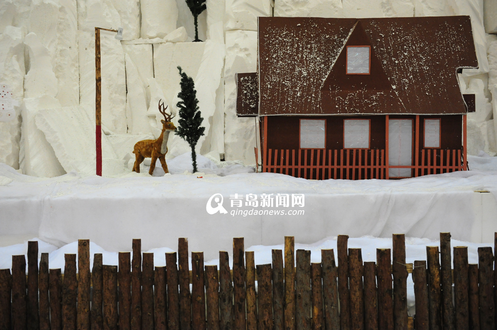 青岛商超抢先进入圣诞模式 打响前哨战