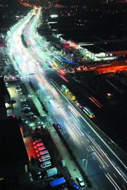 重庆路通车通行能力增71% 跑全程省一半时间