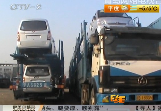 黄岛运输的“带路人” 专帮违法大货逃避检查