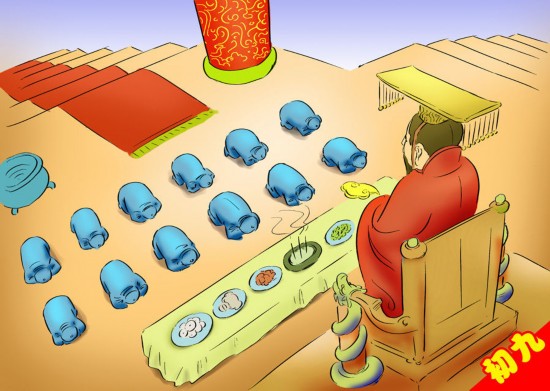 正月初一不能动用扫帚，否则会扫走运气、破财。假使非要扫地不可，须从外头扫到里边。到今天许多地方还保存着一习俗，除夕前扫除干净，年初一不出扫帚，不倒垃圾，备一大桶盛废水，当日不外泼。