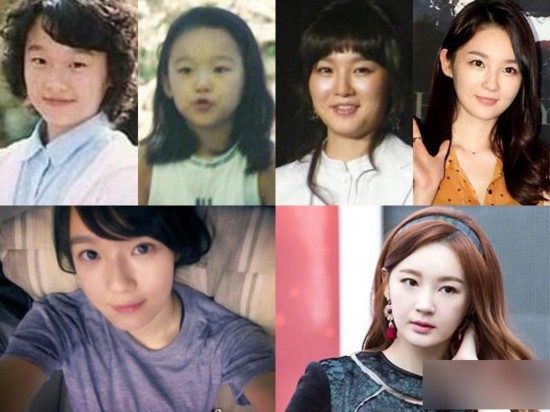 韩国女星整容变脸对比照：李多海尹恩惠变化惊人