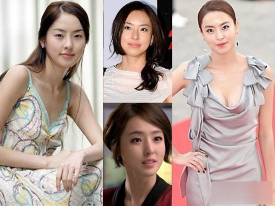 韩国女星整容变脸对比照：李多海尹恩惠变化惊人
