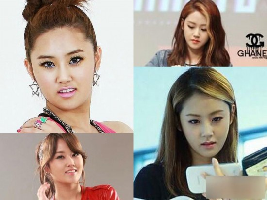 韩国女星整容变脸对比照：李多海尹恩惠变化惊人