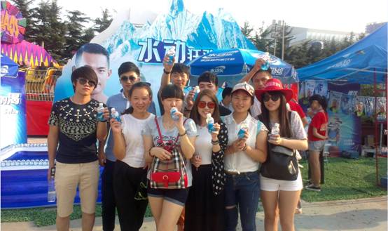 水动乐万人赠饮活动持续升温