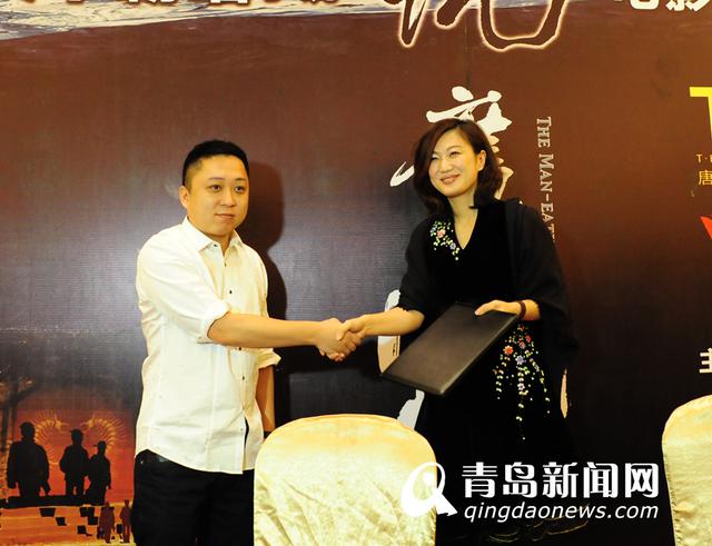 首发:鬼吹灯作者现岛城 新作授权青岛拍3D大片