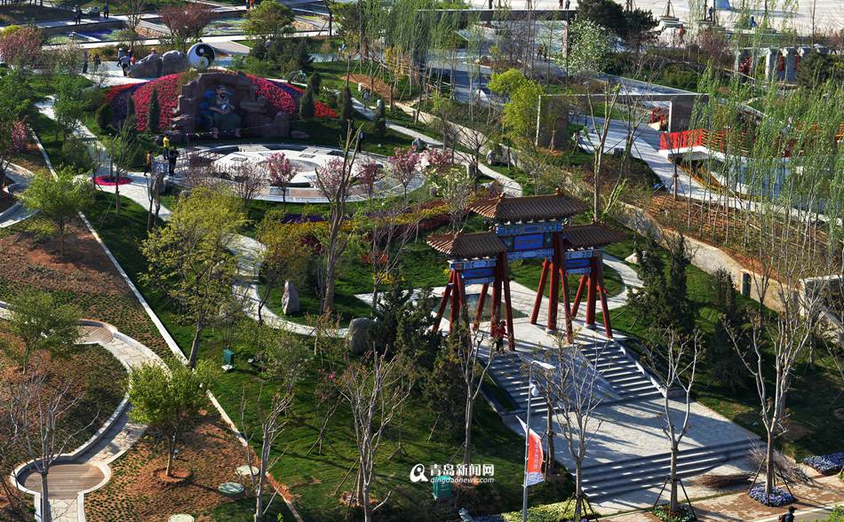 青岛世园会在法国巴黎获得赞誉