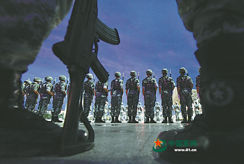 组图：走进阅兵训练基地