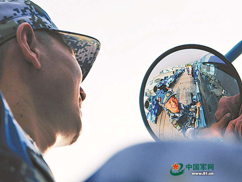 组图：走进阅兵训练基地