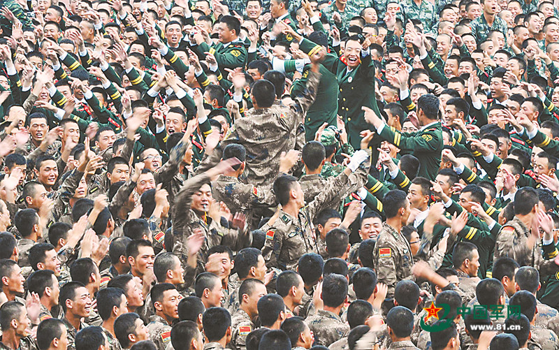 组图：走进阅兵训练基地