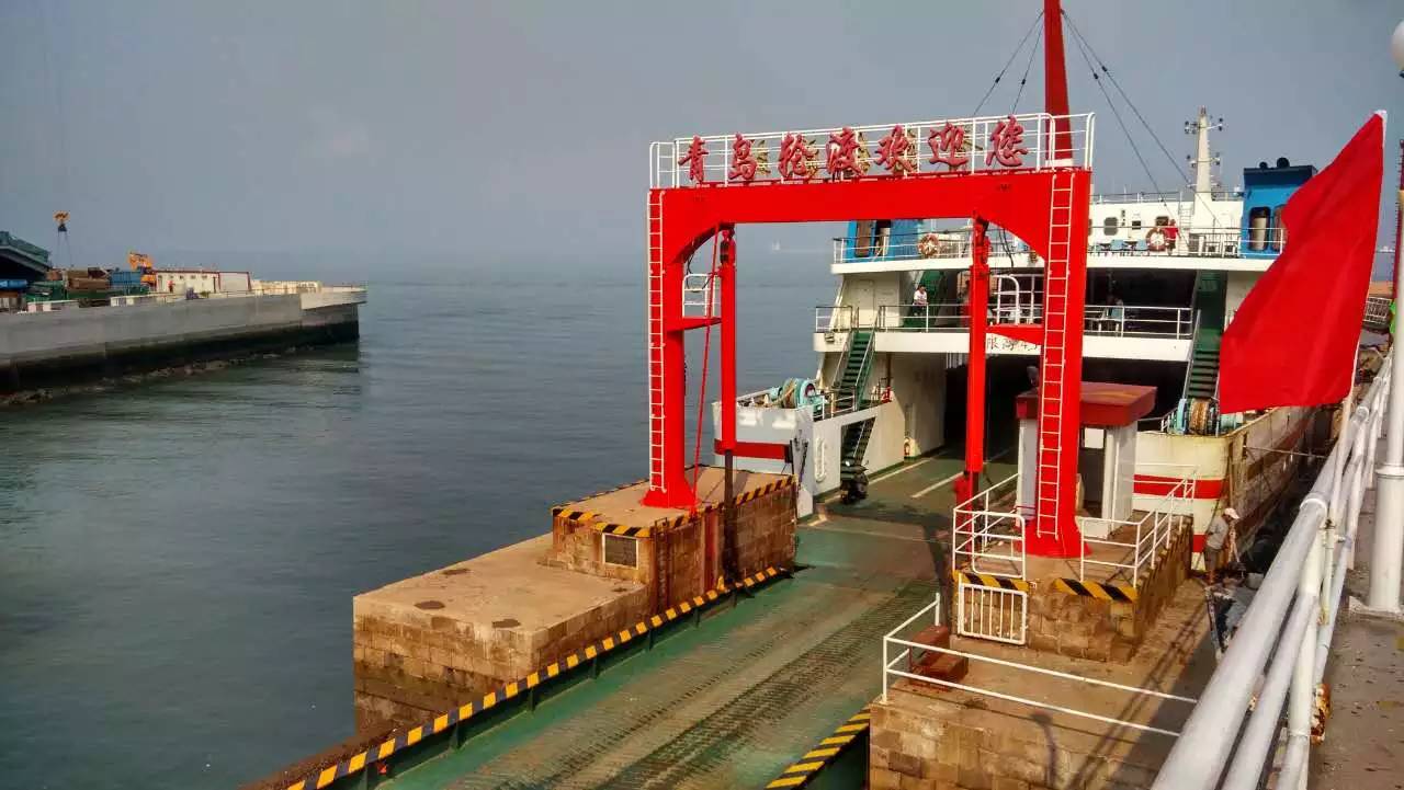 青岛轮渡,渐行渐远