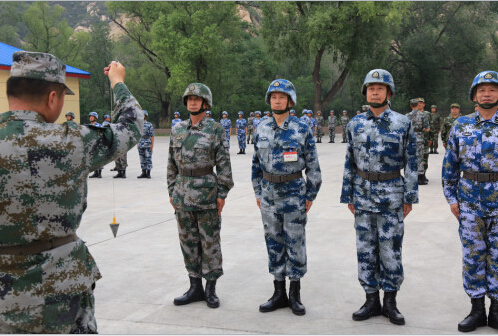 参与抗战阅兵受训的将军们