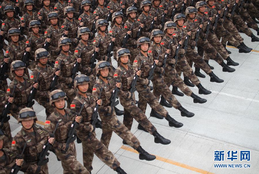 浓缩辉煌战史　传承英雄血脉——走进胜利日大阅兵徒步方队