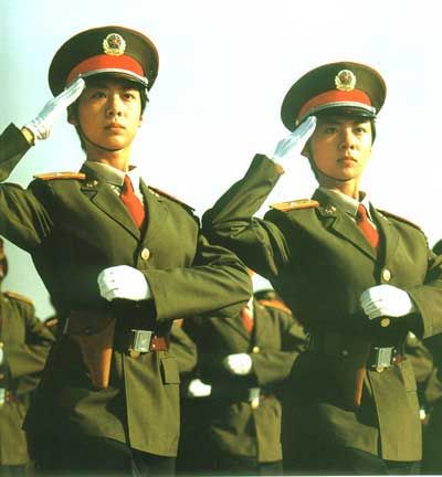 1999年国庆阅兵 中国与受阅方队一起迈向新世纪