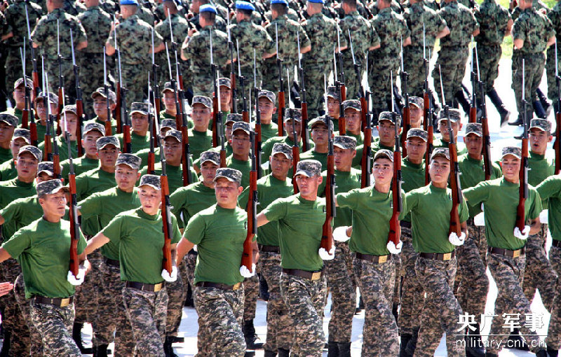 走进抗战阅兵外军方队营地 拍遍17国外军训练