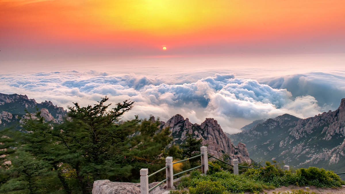 夏日崂山诗画美