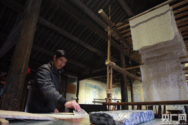 200年传统工艺蓝印花布牵手互联网