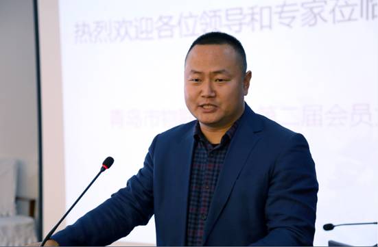 当选理事长姜龙先生讲话