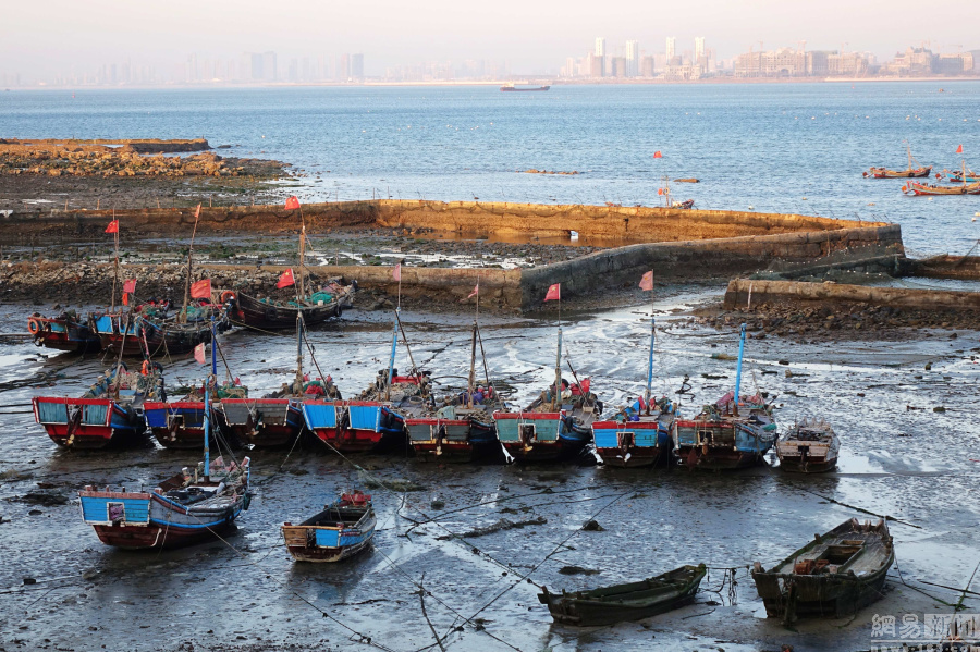 青岛最低气温-5℃ 局部海岸出现结冰现象