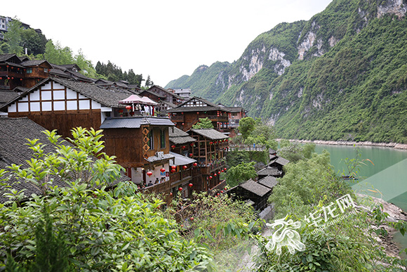 龚滩古镇美景。 记者 刘嵩 摄.jpg