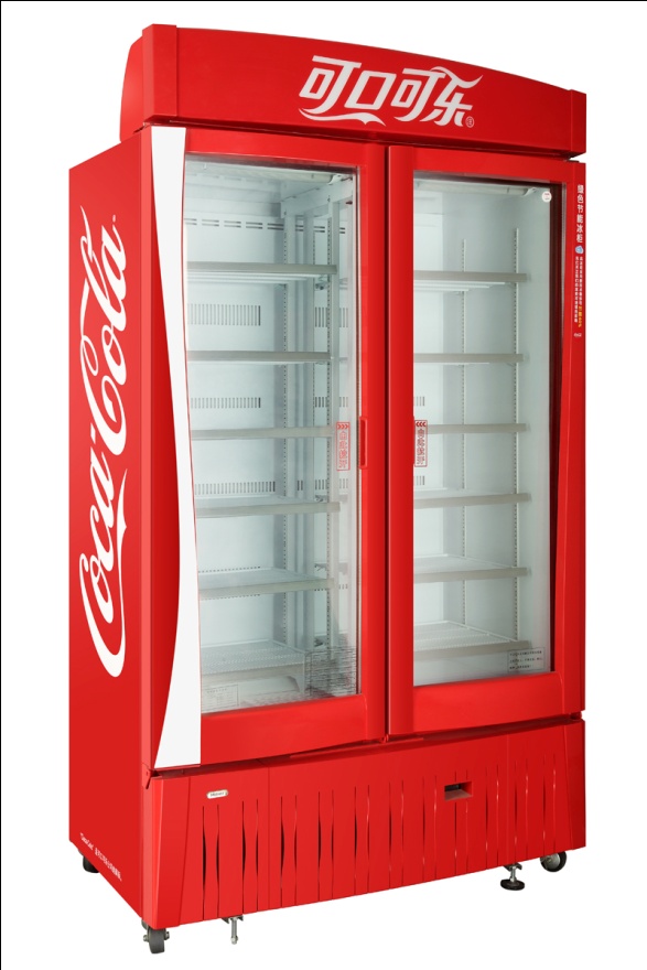 可口可乐510冰柜图片图片