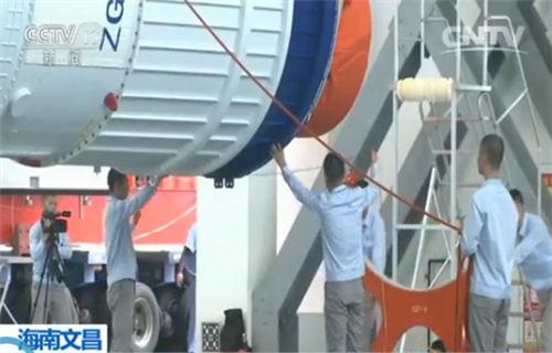 长征七号遥二火箭运抵文昌航天发射场