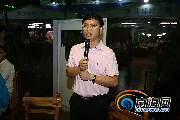 南海网总裁在网媒行欢迎晚宴上致辞：发挥互联网+优势 助力传播美好新海南