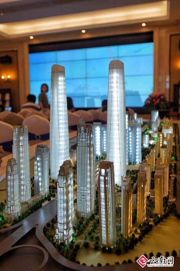 海口双子塔落成后观光人数将达到至少每年300万人次