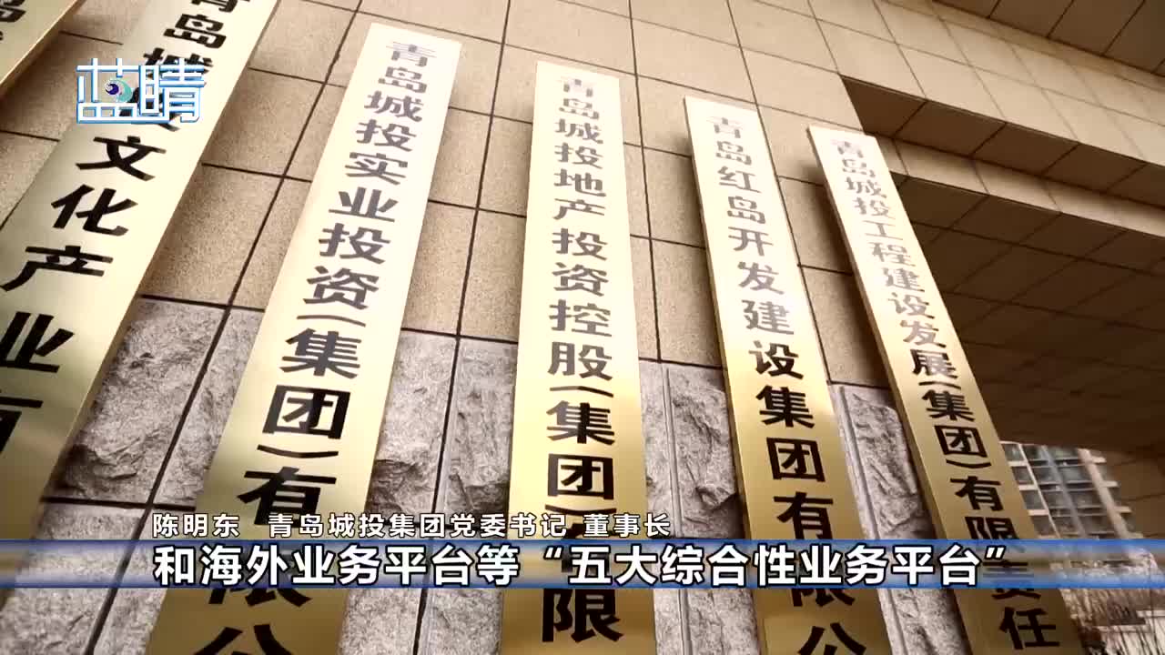 学习贯彻党的十九届六中全会精神青岛城投集团党委书记董事长陈明东