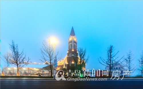 英伦商业街实景图