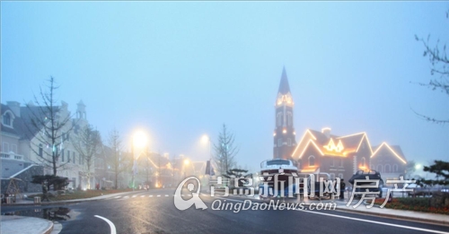 英伦商业街实景图