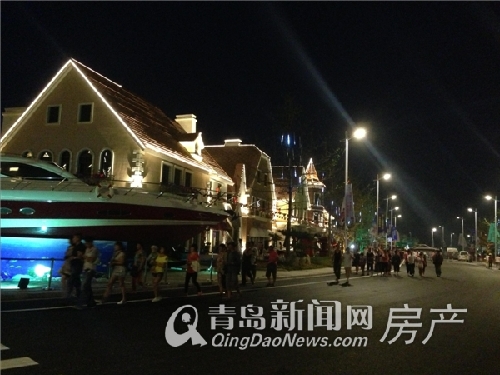 碧桂园十里金滩夜景