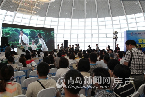 碧桂园十里金滩全国媒体发布会现场