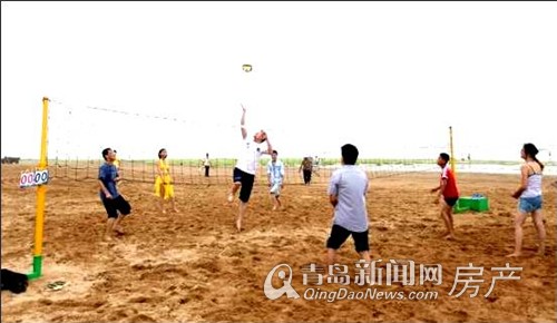 碧桂园十里金滩上的沙滩排球 碧桂园十里金滩上的沙滩排球