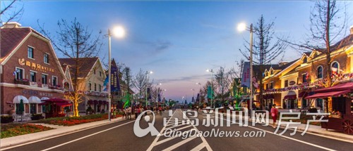 碧桂园十里金滩英伦风情街 青岛新闻网