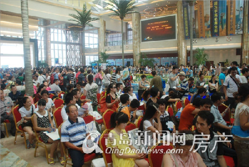 碧桂园十里金滩开盘当天热销4800套