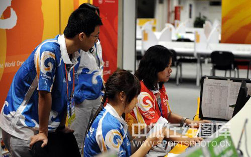 组图：残奥会主新闻中心正式开启 各国记者陆续抵达北京