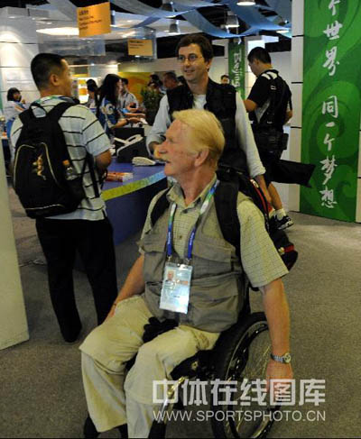 组图：残奥会主新闻中心正式开启 各国记者陆续抵达北京