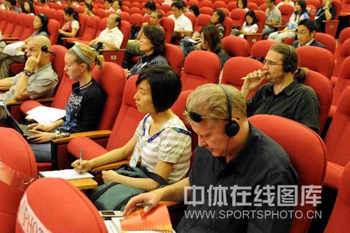 组图：残奥会主新闻中心正式开启 各国记者陆续抵达北京